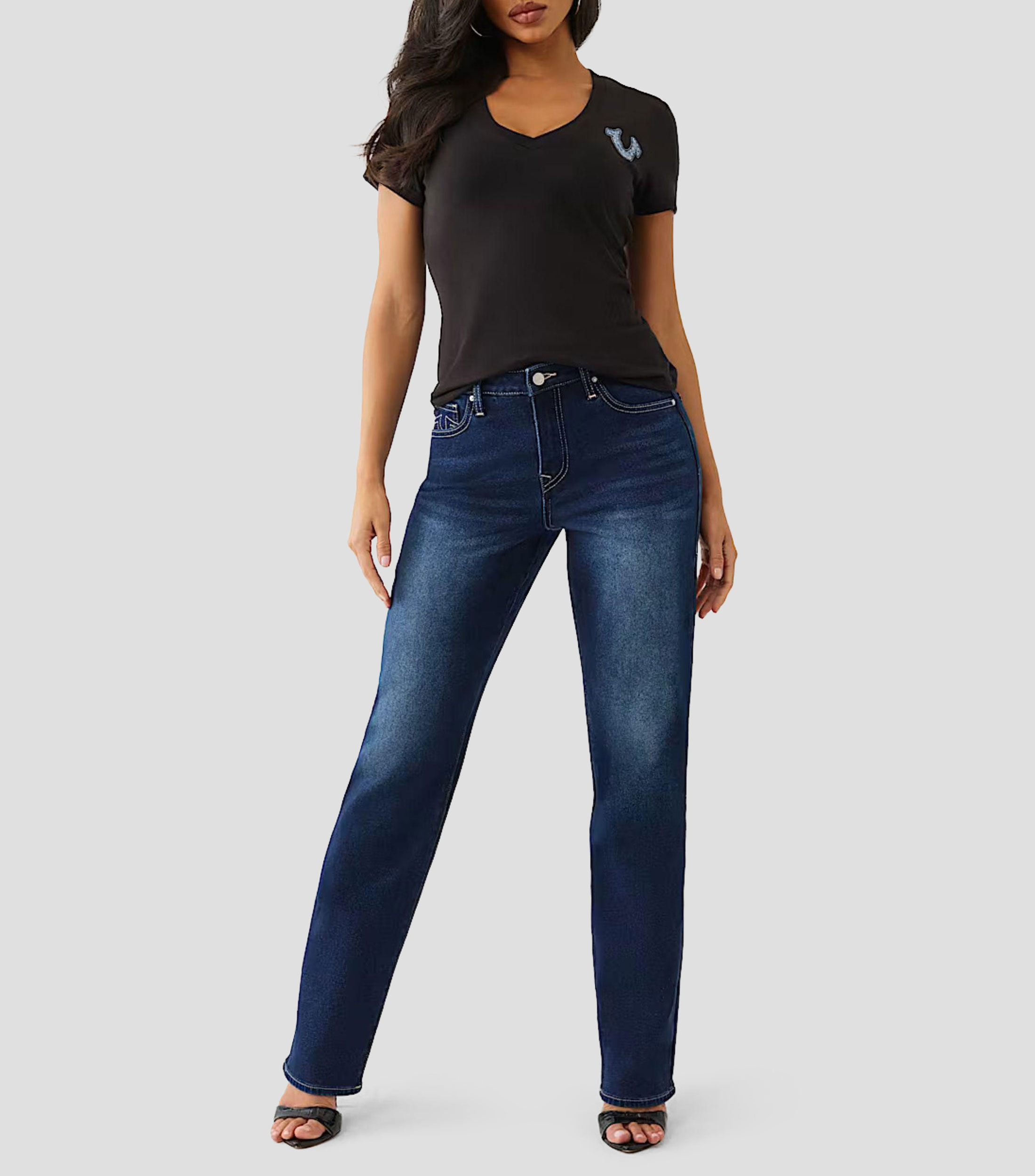 Jeans straight Mujer